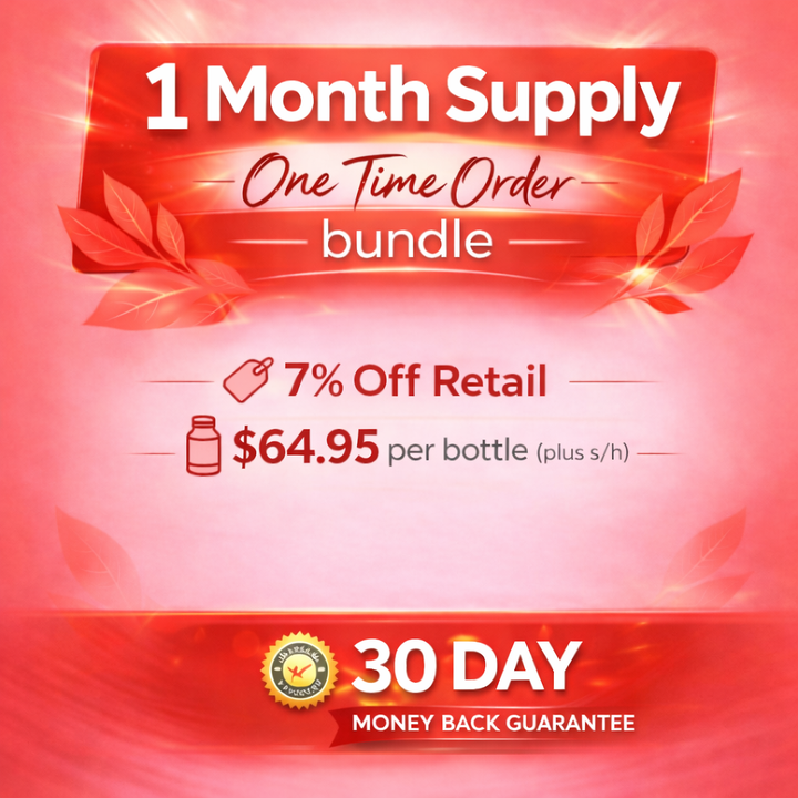 1 Month Supply One Time Order