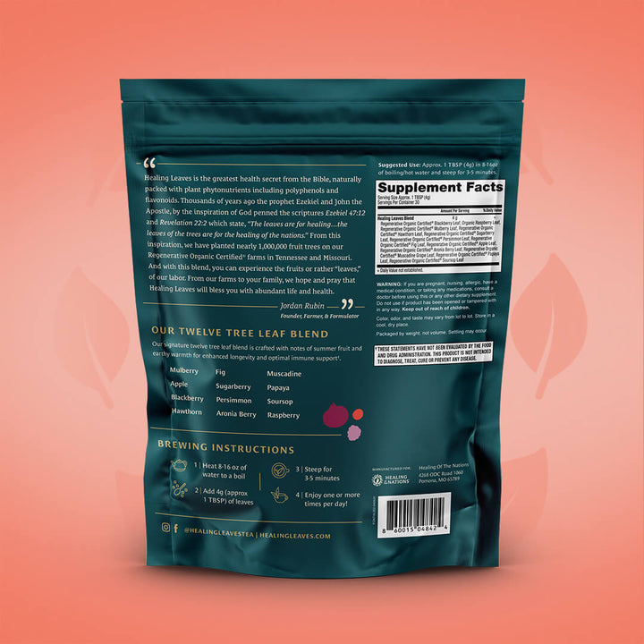 Healing Leaves: Longevity Blend Loose Leaf Tea