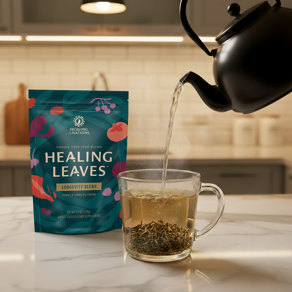 Healing Leaves Longevity Blend Loose Leaf Lifestyle